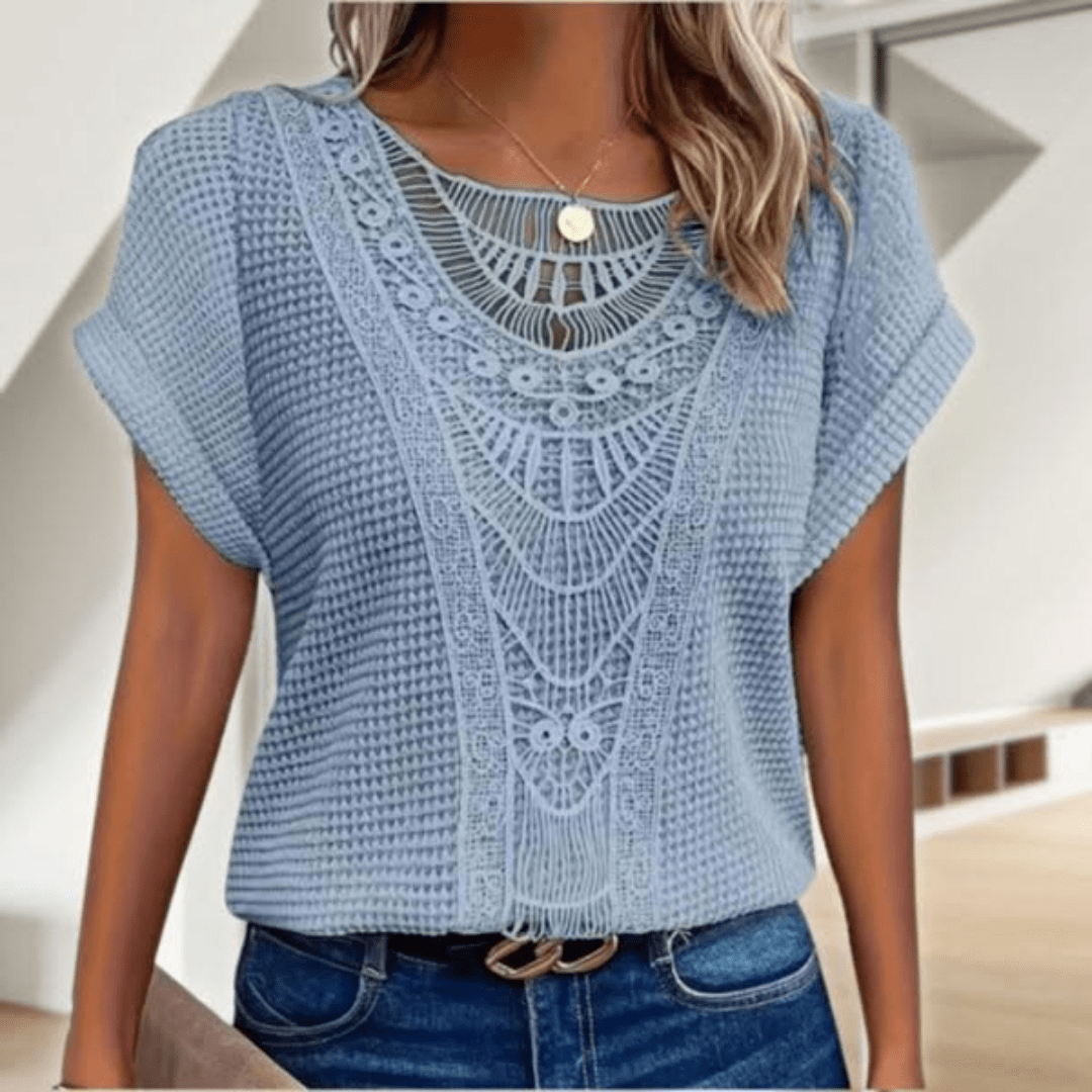 Ruby™ | Elegant Ibiza-style blouse