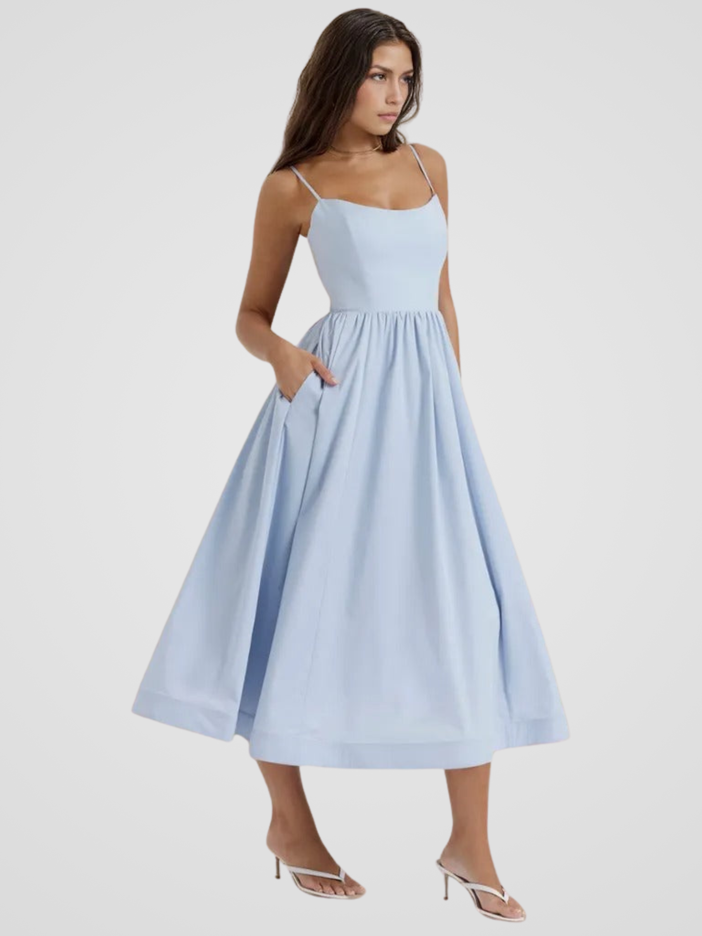 Elara | Bloesemlicht Jurk