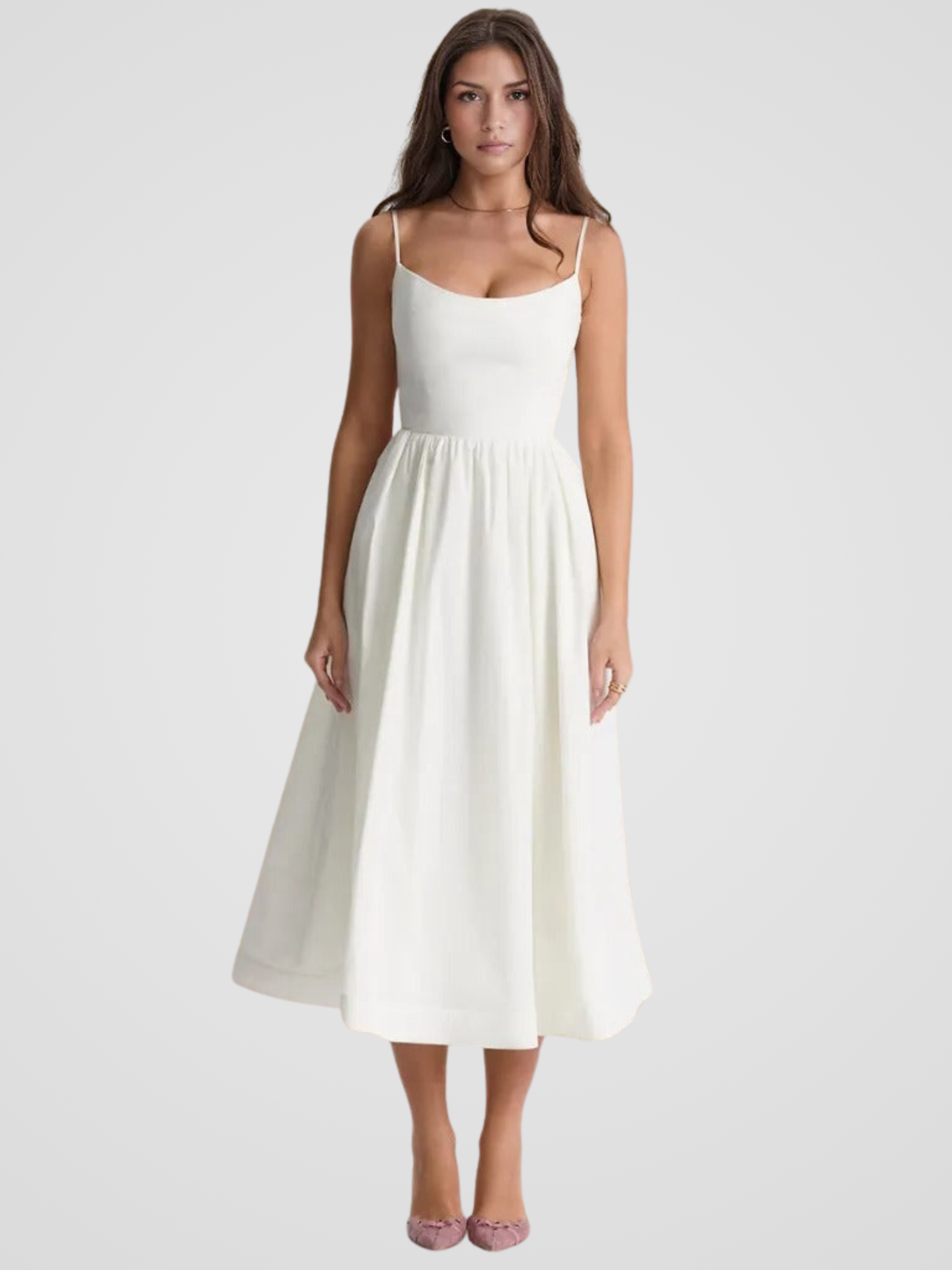 Elara | Bloesemlicht Jurk