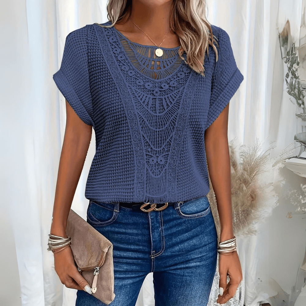 Ruby™ | Elegant Ibiza-style blouse