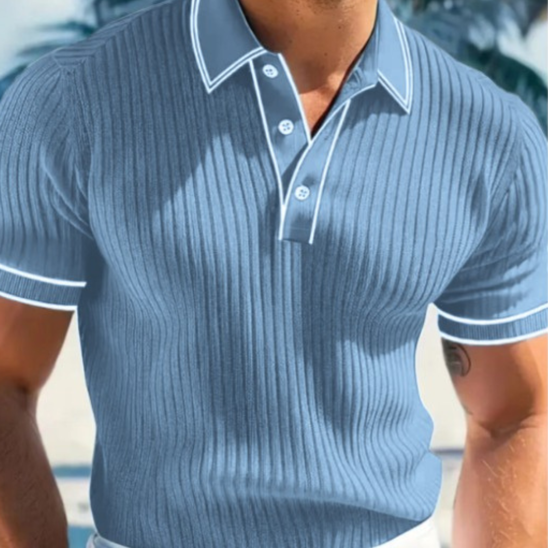 James™ | Mediterranean Ribbed Polo