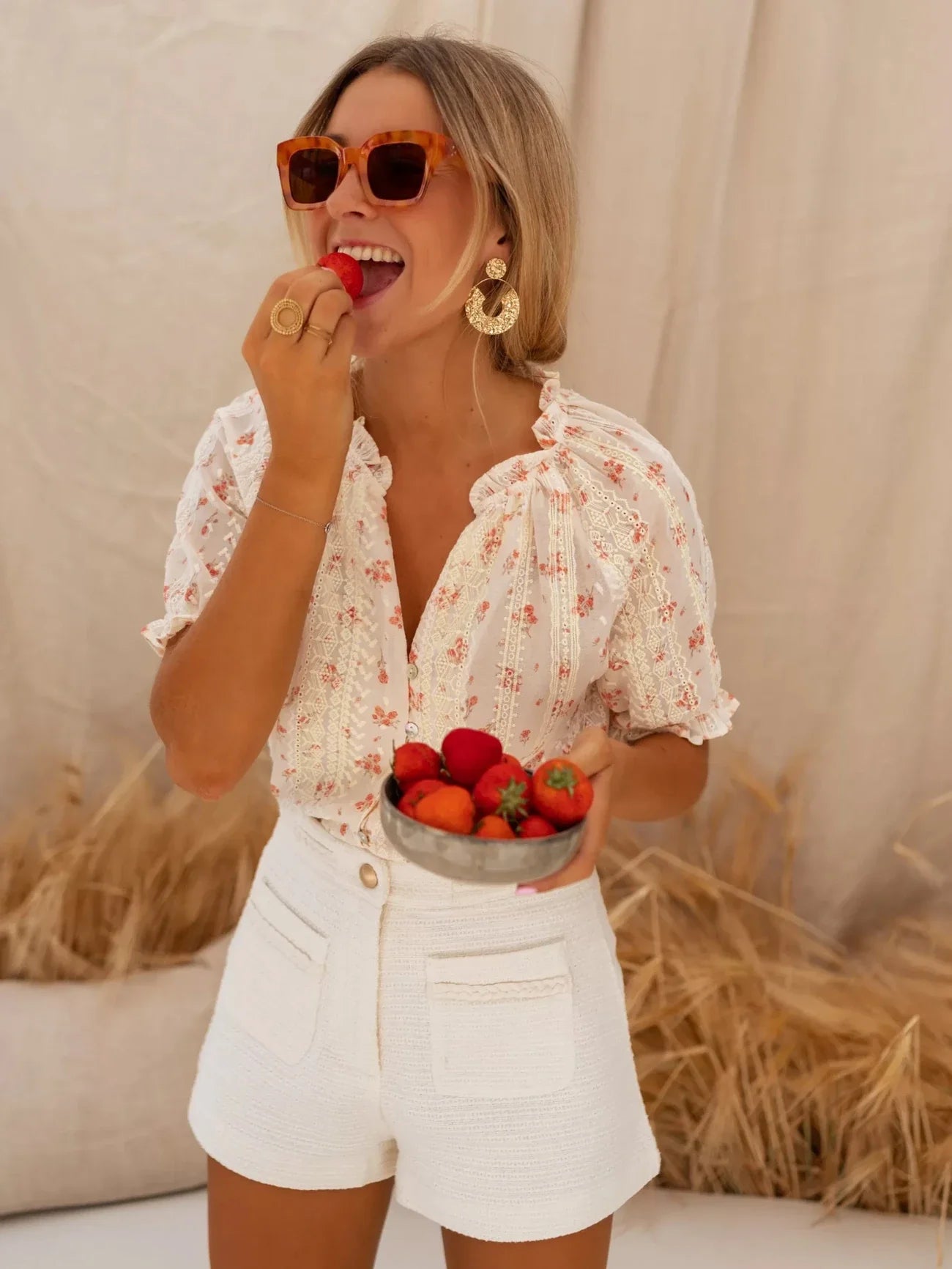 ELINA™ | THE FLOWER BLOUSE