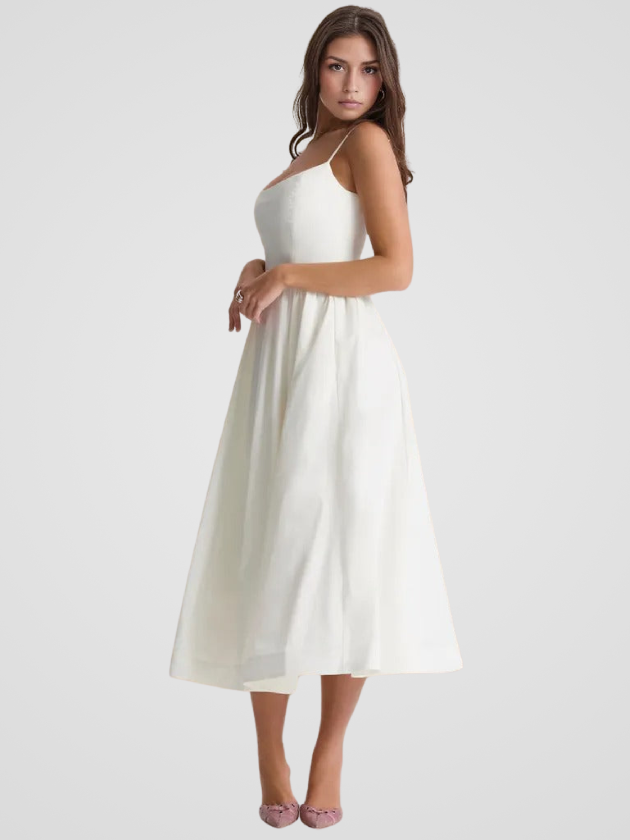 Elara | Bloesemlicht Jurk