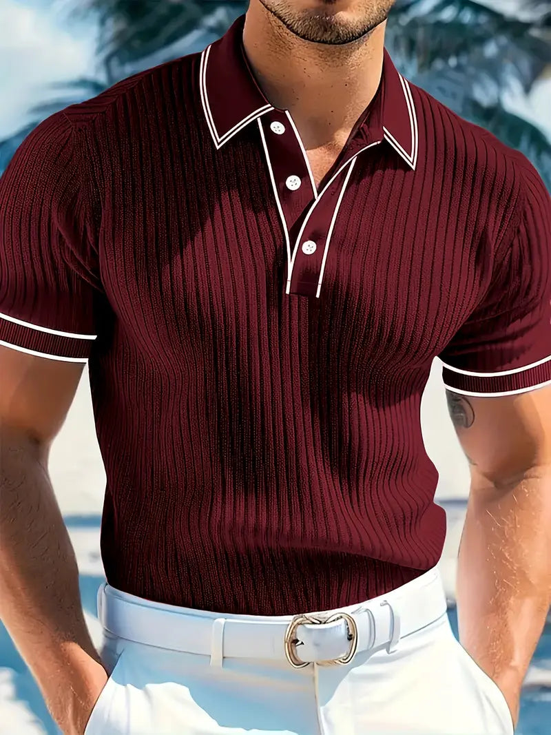 James™ | Mediterranean Ribbed Polo