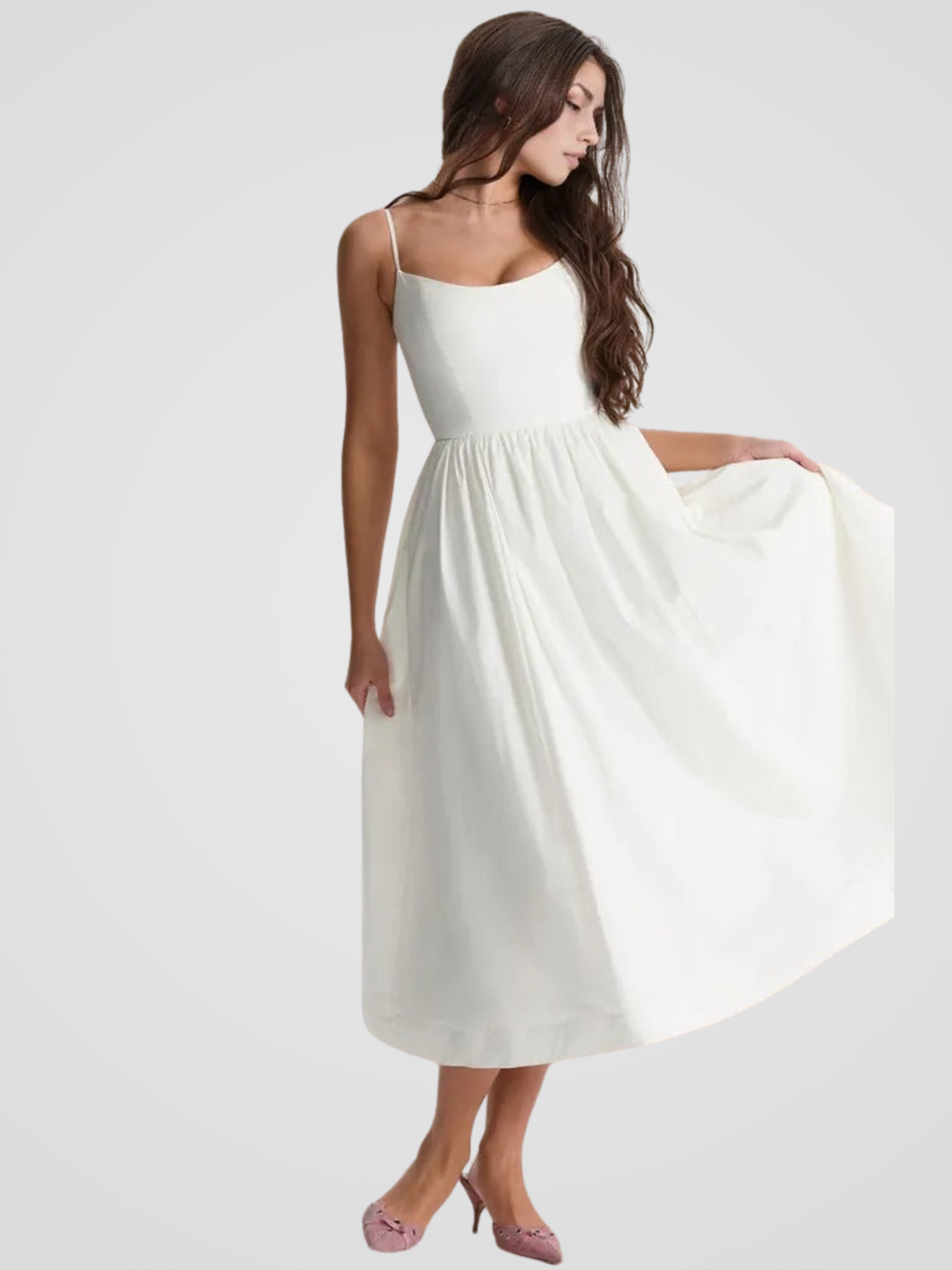 Elara | Bloesemlicht Jurk